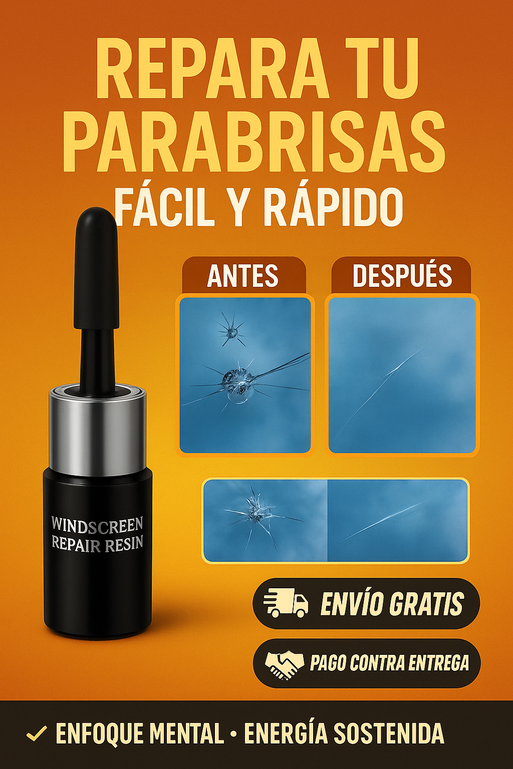NanoGlass Pro® Repara y Protege tu Cristal