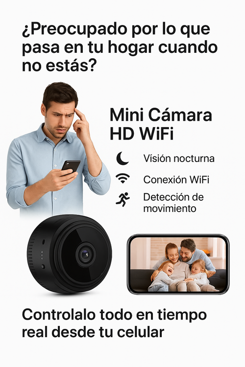 Mini Cámara HD