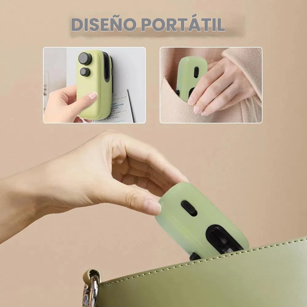 Sellador Rápido de Bolsas Verdes