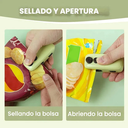 Sellador Rápido de Bolsas Verdes