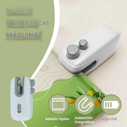 Sellador Rápido de Bolsas Verdes